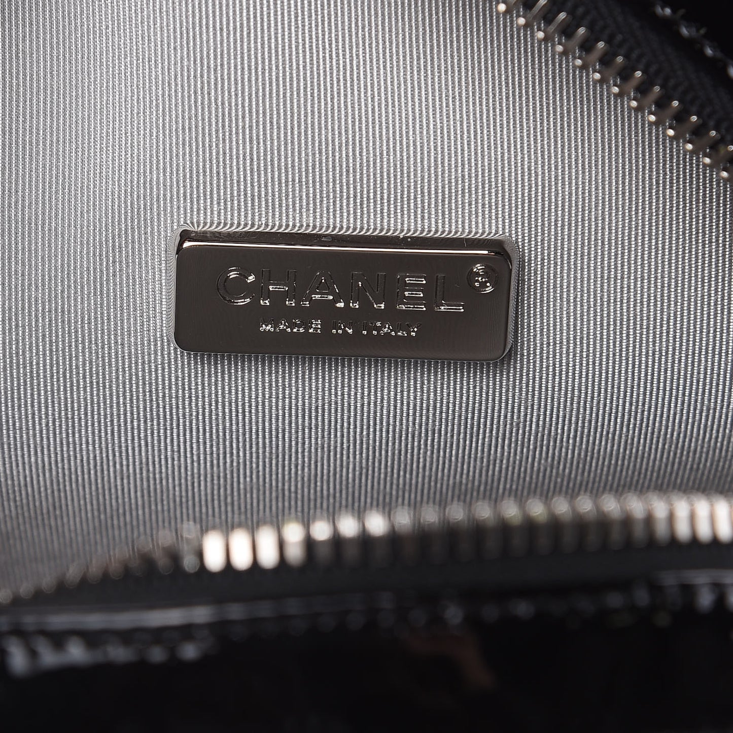 Metallic Aged Calfskin Patent Planet Minaudiere Shoulder Bag Silver