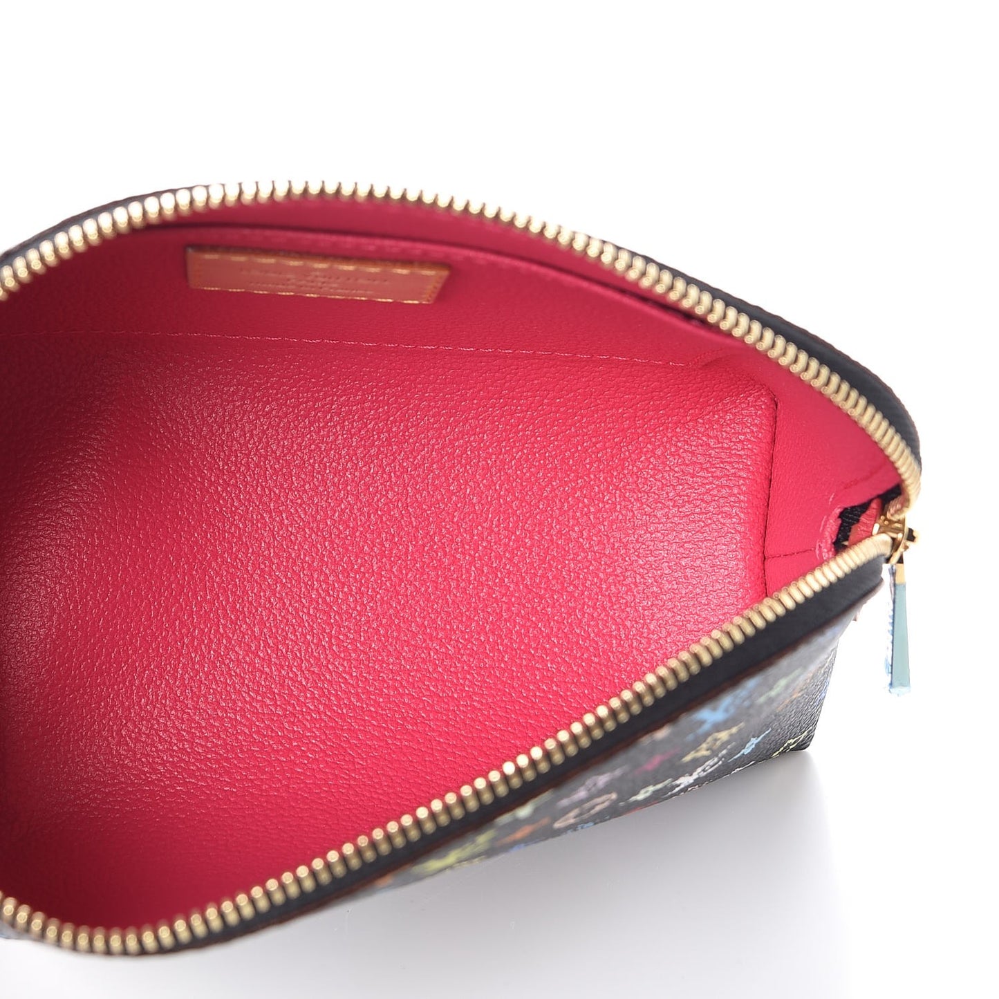 Monogram Multicolor Cosmetic Pouch Black Grenade
