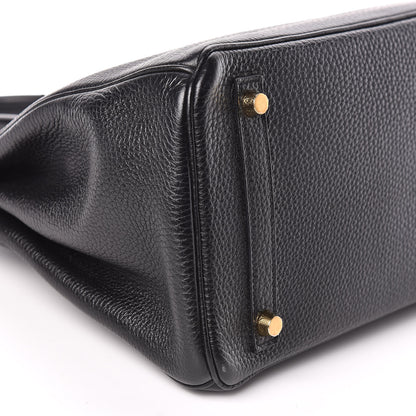 Hermes Togo Birkin 30 Black 8 of 9