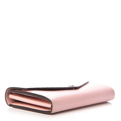 Louis Vuitton Epi Sarah Wallet NM Rose Ballerine 4 of 7