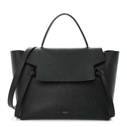 Celine Grained Calfskin Mini Belt Bag Black 1 of 20