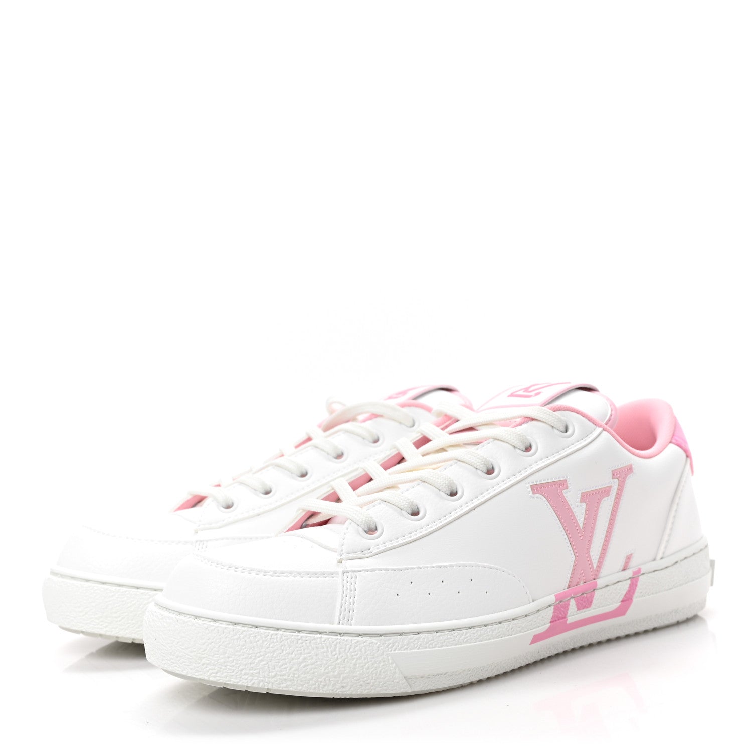 Louis Vuitton Calfskin Charlie Sneaker 40 White Rose Clair 3 of 8
