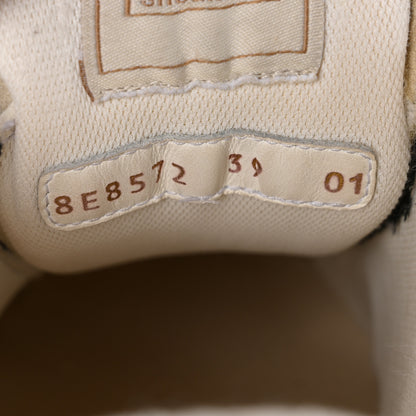 Fendi Suede Vitello Fendi Logo Match Low Top Sneakers 39 Cream Tobacco Black 9 of 10