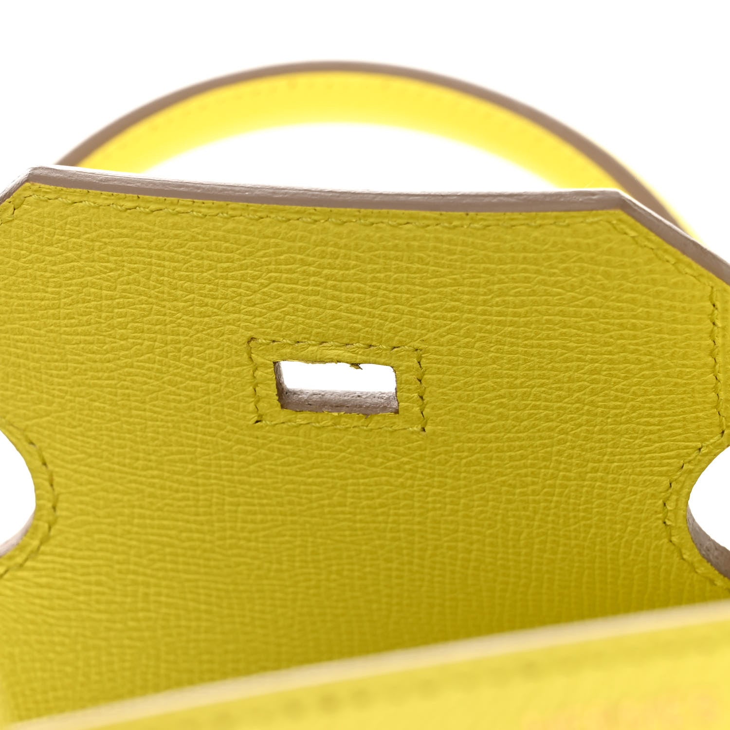 Hermes Epsom Birkin 35 Lime 11 of 12