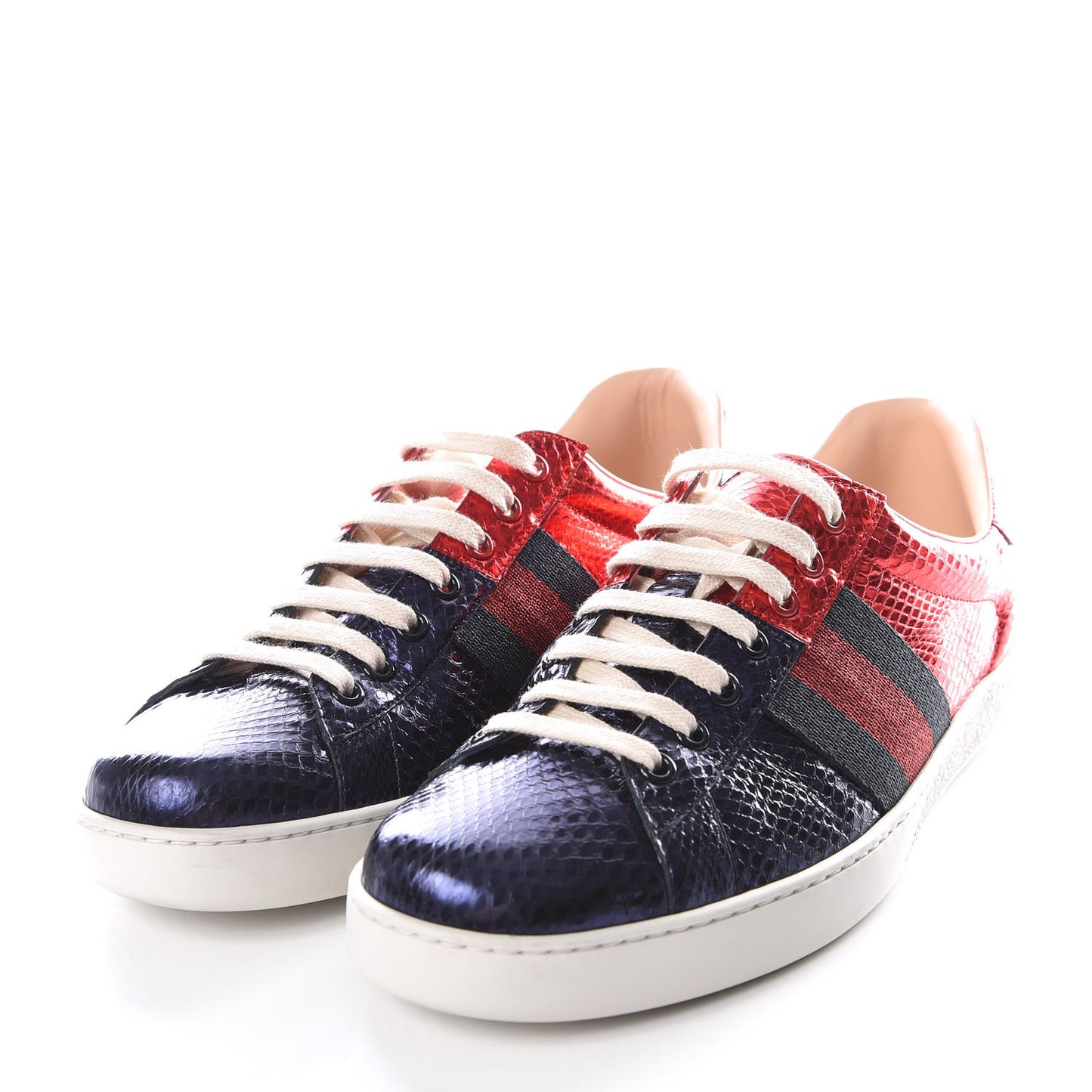 Metallic Ayers Web Mens Ace Sneakers 9 Blue Red