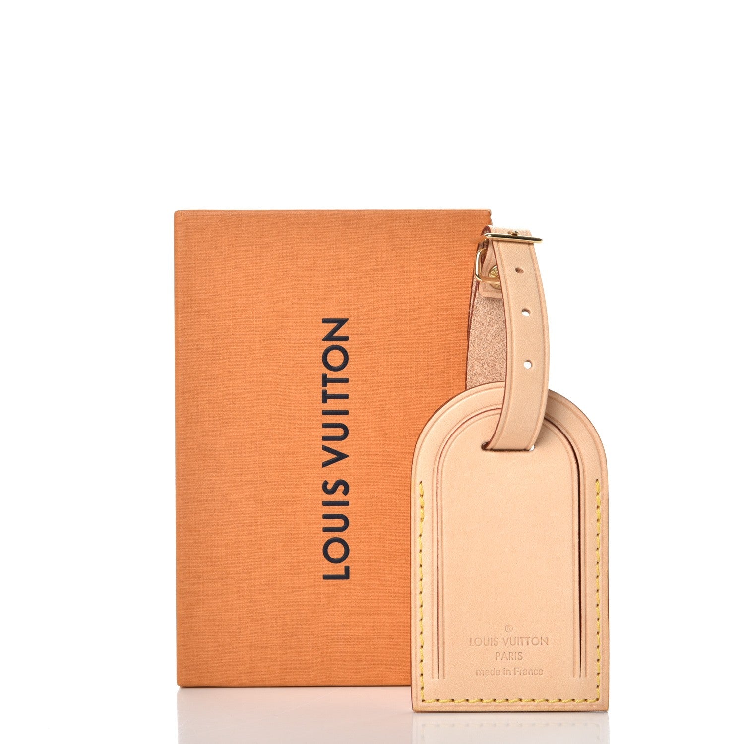 Louis Vuitton Statue of Liberty VVV Vachetta Luggage Tag 6 of 6