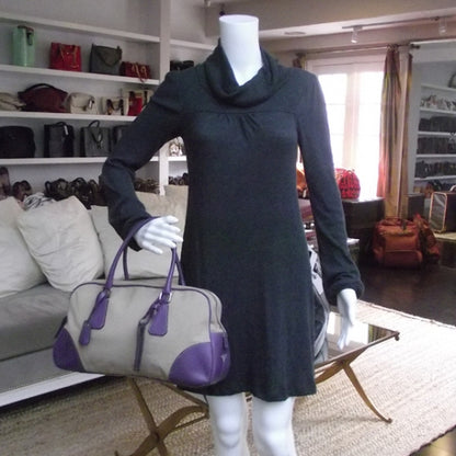 Prada Canapa Cinghiale Bowler Viola 2 of 15