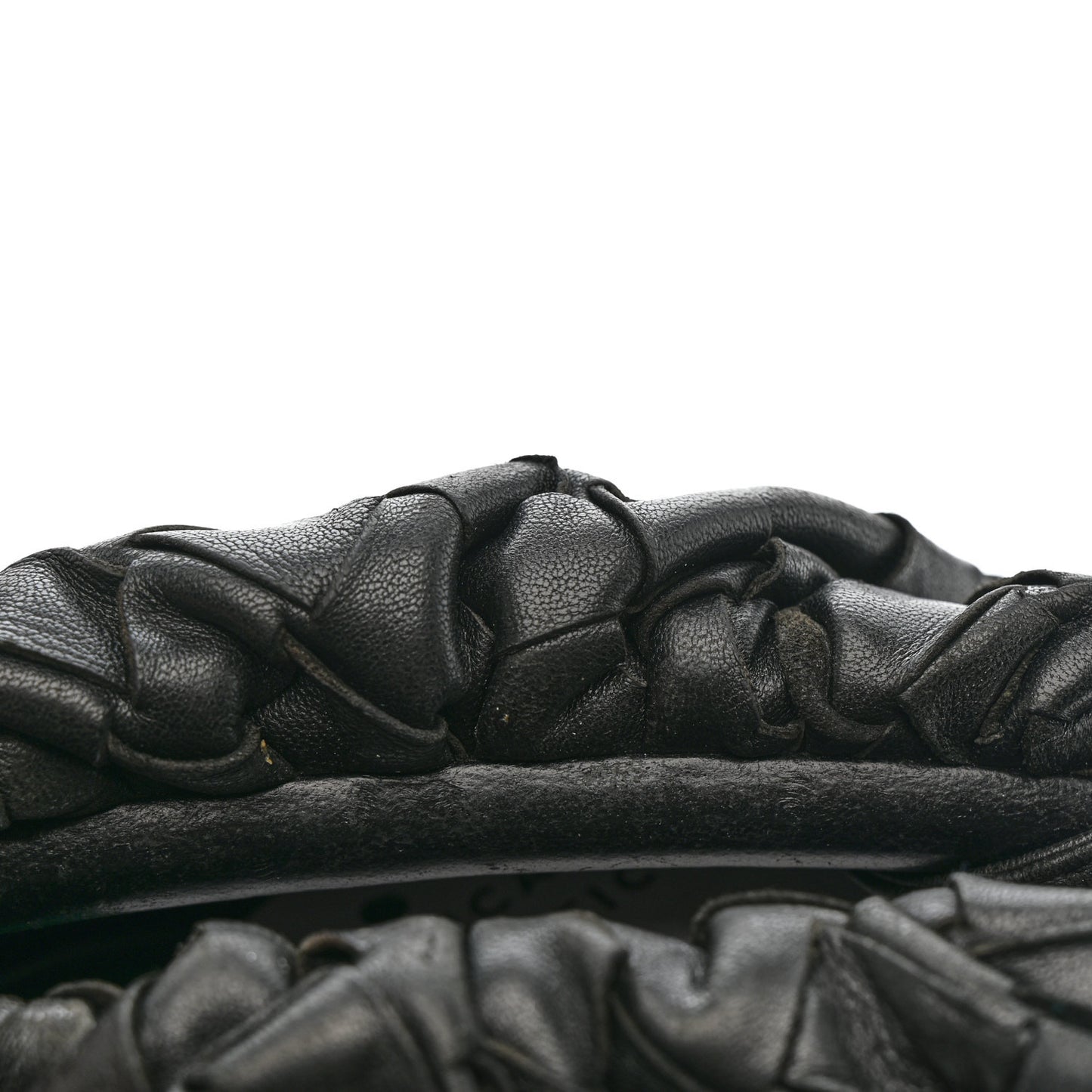 Nappa Intrecciato The Mini Pouch Black