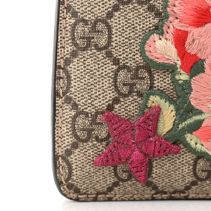 Gucci GG Supreme Monogram Snakeskin Flower Embroidered Medium Dionysus Shoulder Bag Beige Orange 14 of 15