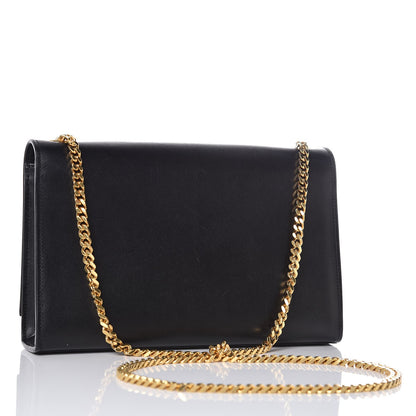 Saint Laurent Smooth Calfskin Medium Classic Monogram Kate Tassel Satchel Black 3 of 15