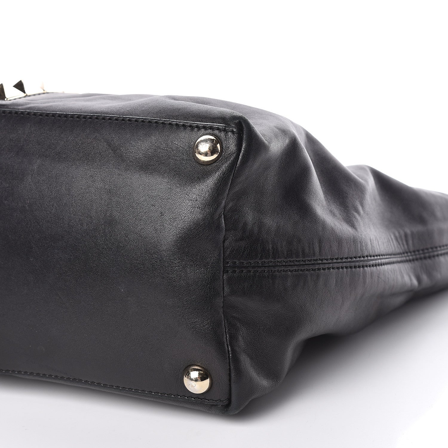 Valentino Garavani Calfskin Va Va Voom Tote Black 11 of 12