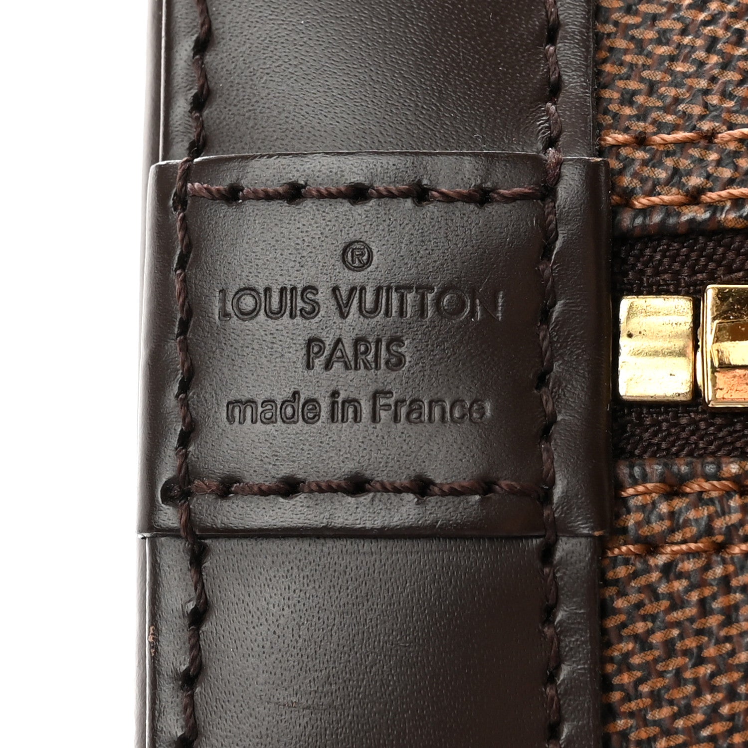 Louis Vuitton Damier Ebene Alma BB 6 of 11