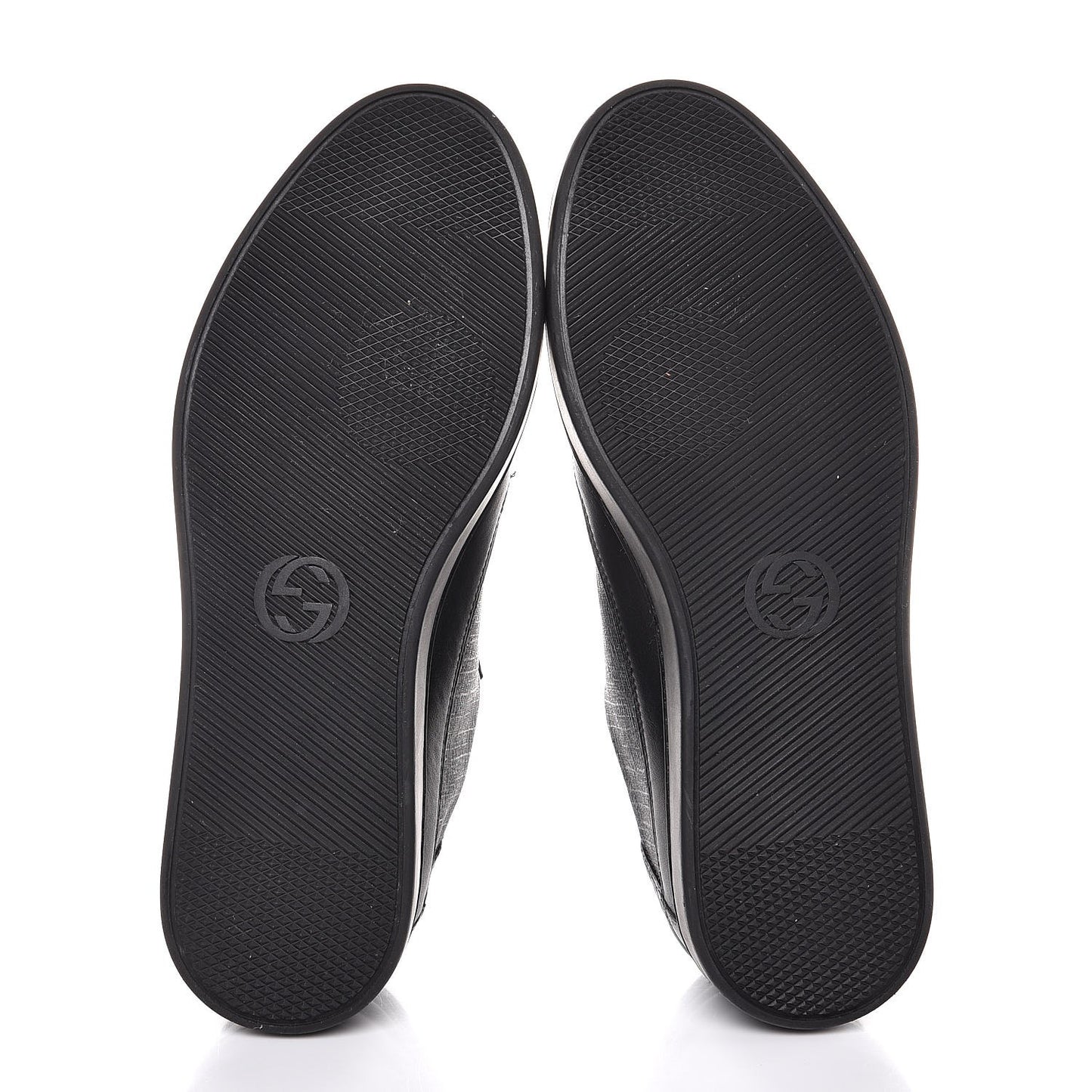 GG Supreme Monogram Mens Sneakers 9.5 Black