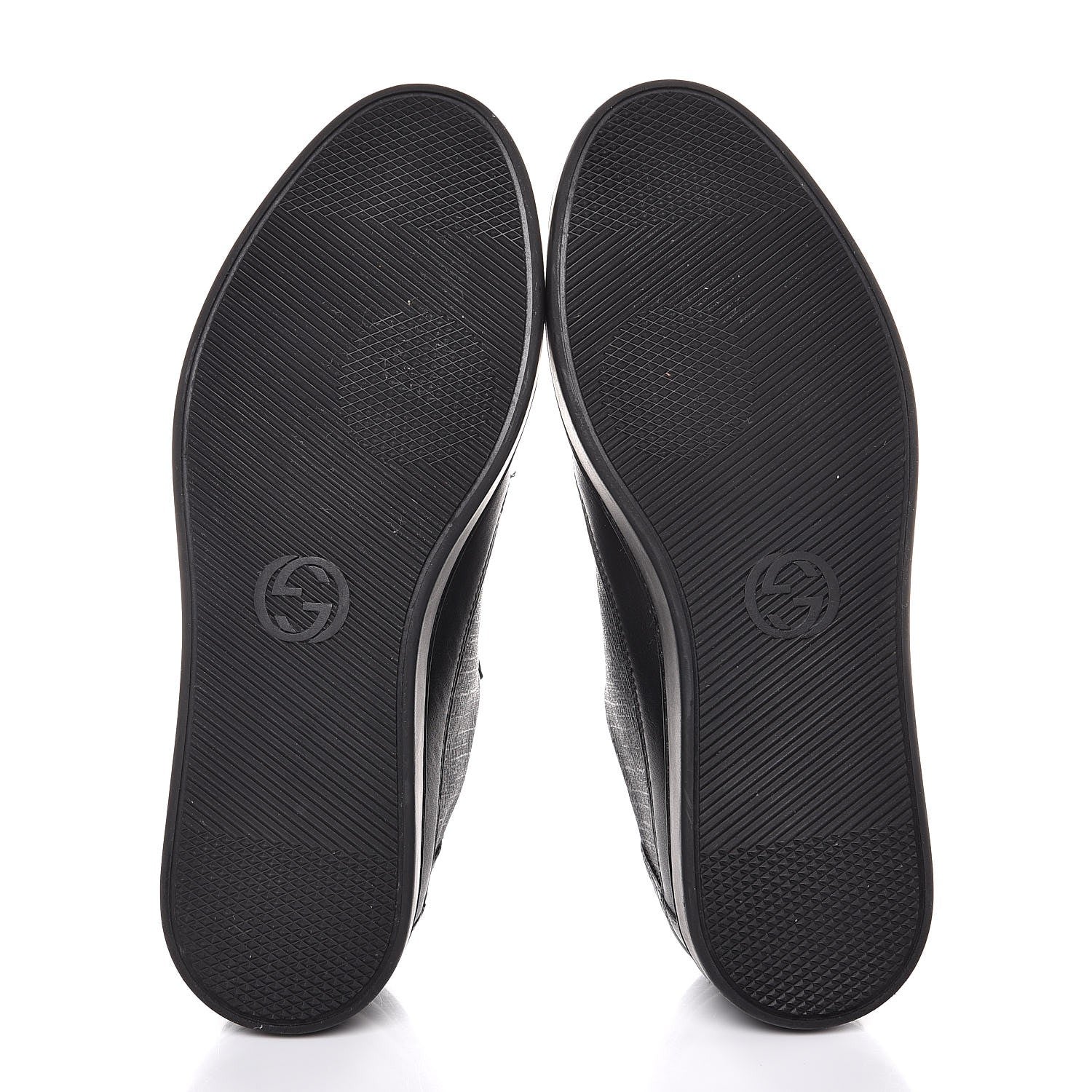 Gucci GG Supreme Monogram Mens Sneakers 9.5 Black 7 of 11