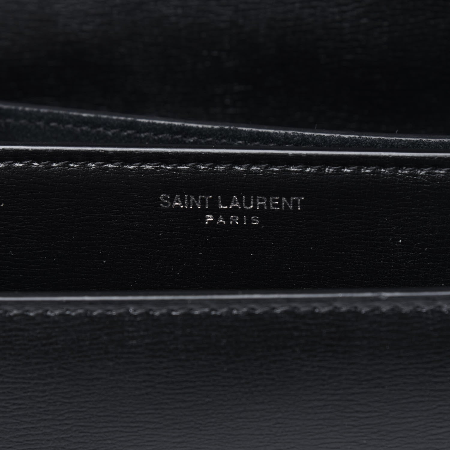 Saint Laurent Calfskin Medium Monogram Sunset Black 8 of 14