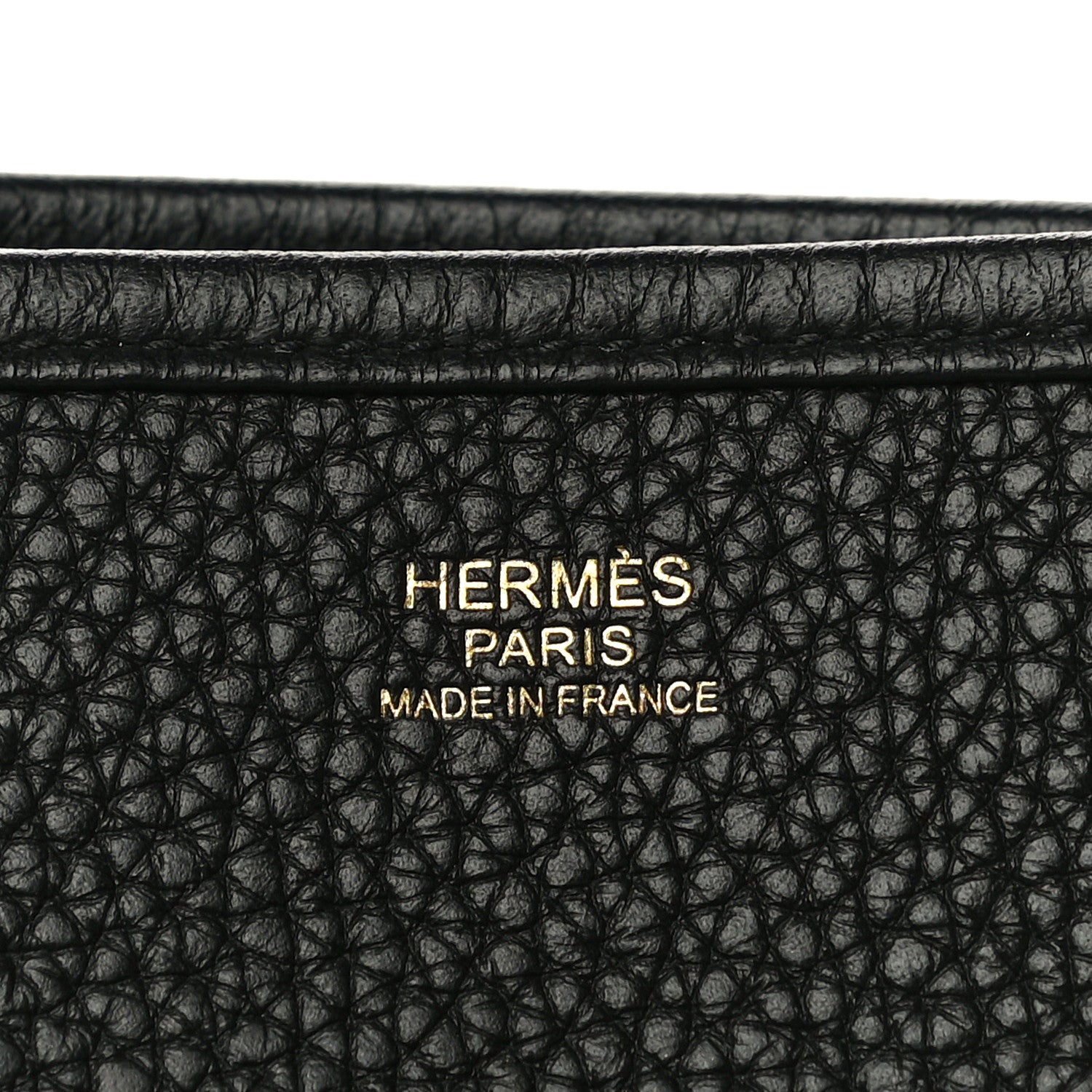 Hermes Taurillon Clemence Evelyne III PM Black 6 of 10