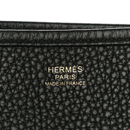 Hermes Taurillon Clemence Evelyne III PM Black 6 of 10