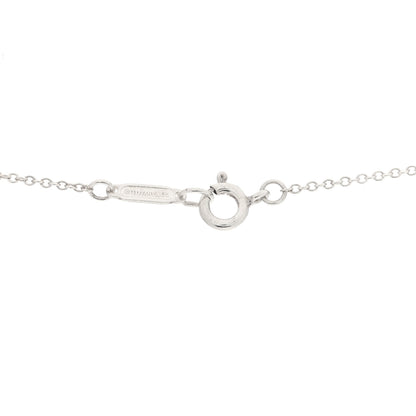 Tiffany Sterling Silver Large Bow Pendant Necklace 3 of 4
