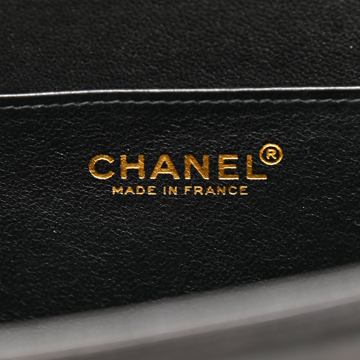 Chanel Lambskin Chocolate Bar Accordion Mademoiselle Black 7 of 10