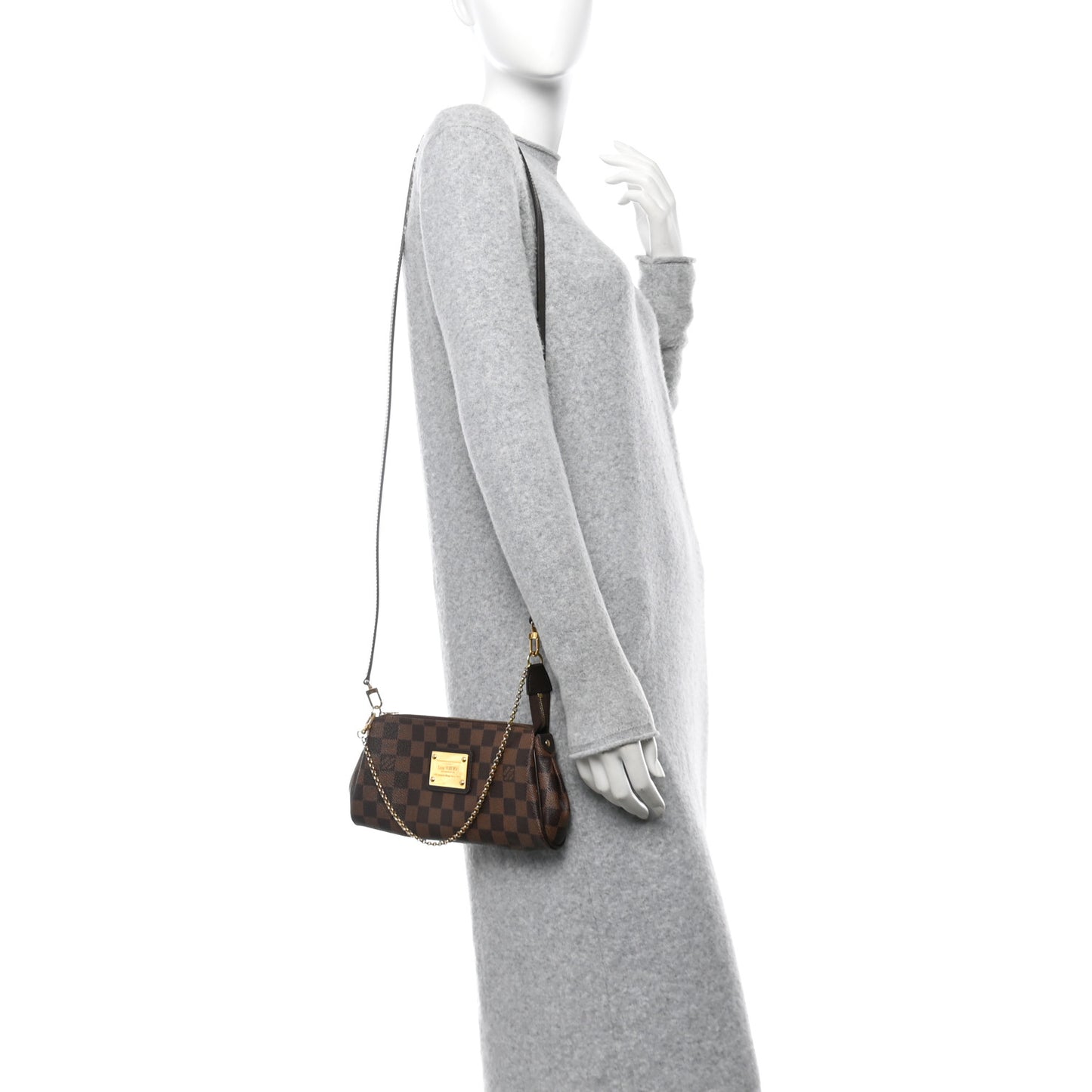 Damier Ebene Eva Clutch