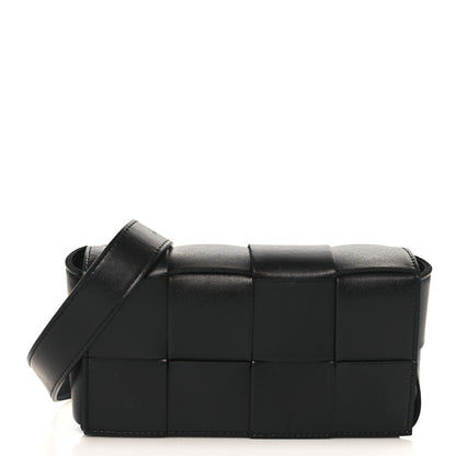 Bottega Veneta Nappa Maxi Intreccio The Belt Cassette Bag Black 1 of 8