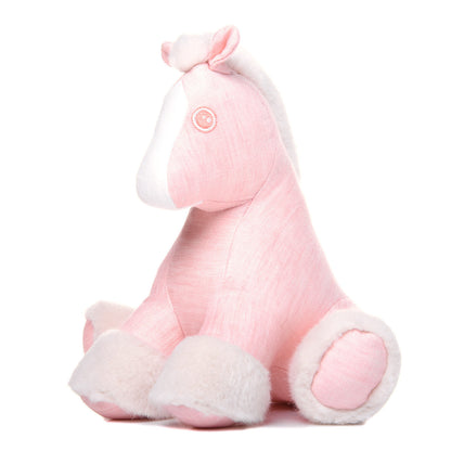 Hermes Linen Baby Hermy Plush Toy Rose Lilas 1 of 8