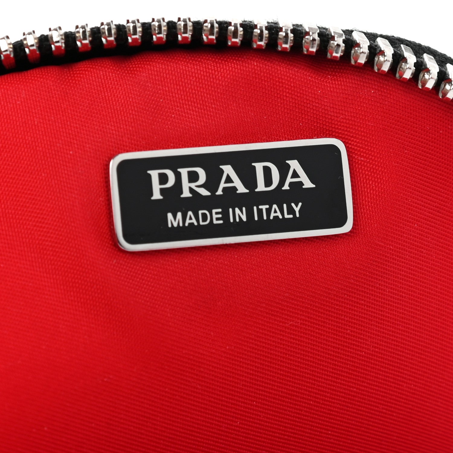 Prada Tessuto Nylon Zip Phone Case Black 5 of 8
