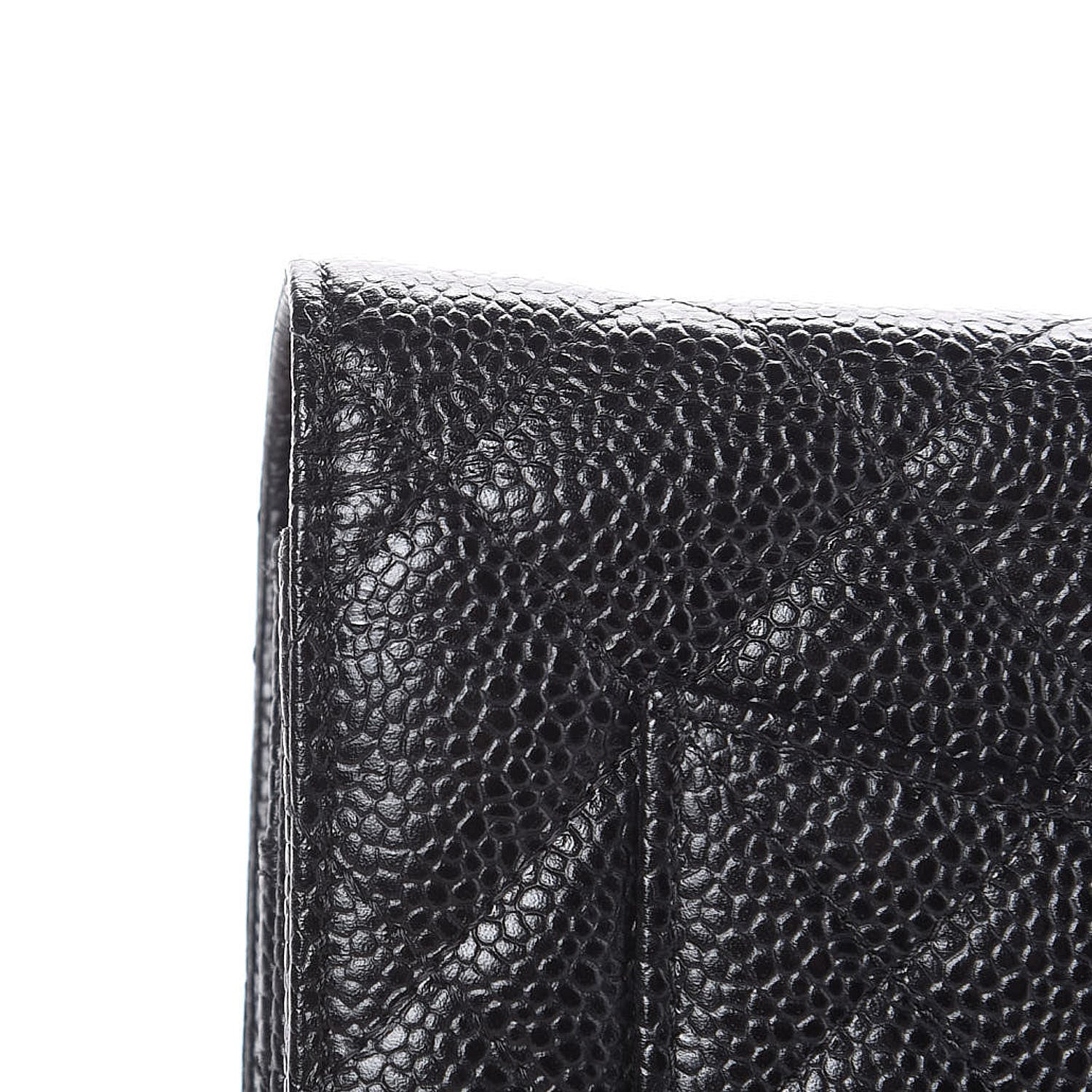 Chanel Caviar Quilted Wallet On Chain WOC Black 10 of 13