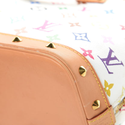Louis Vuitton Monogram Multicolor Alma White 11 of 17