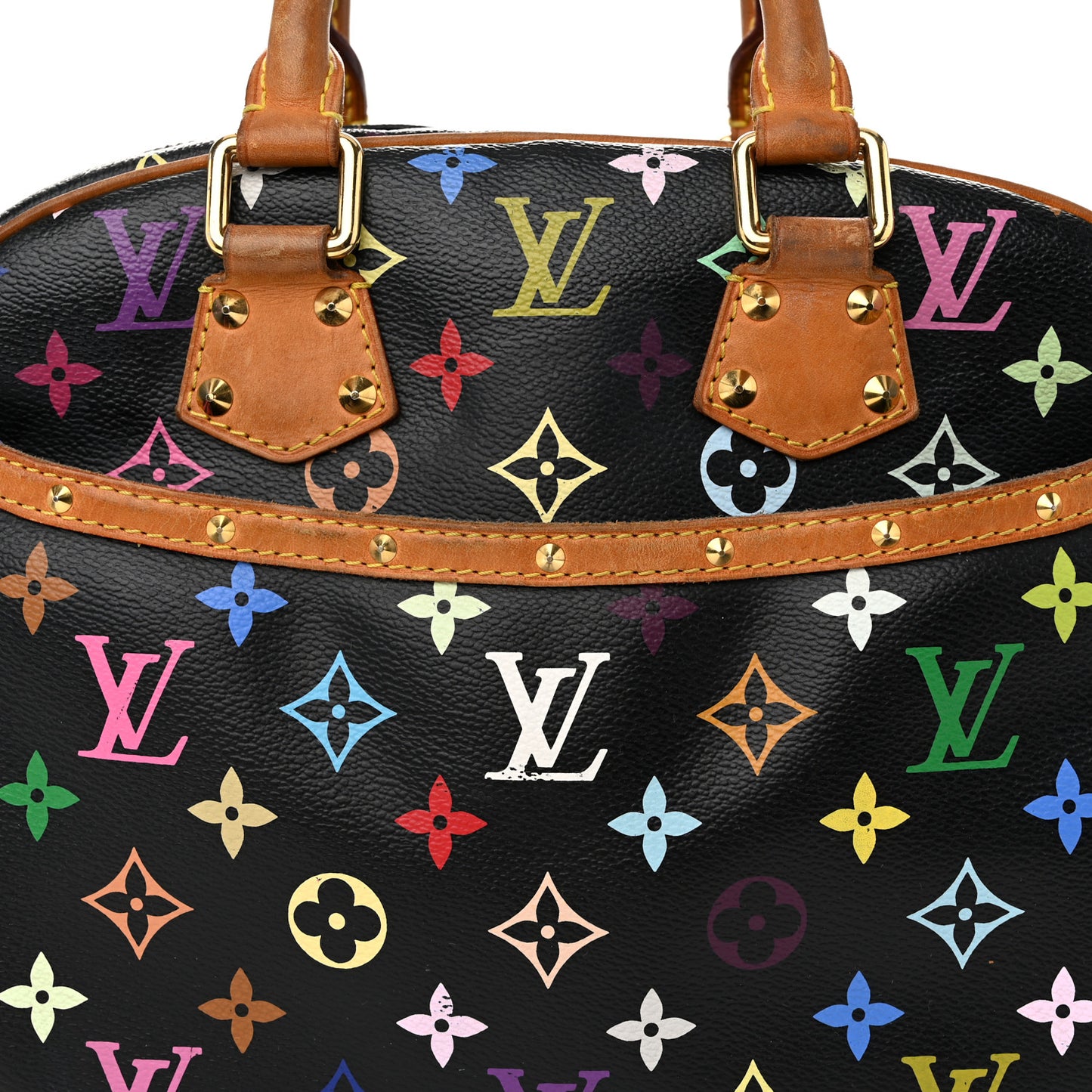 Monogram Multicolor Trouville Black
