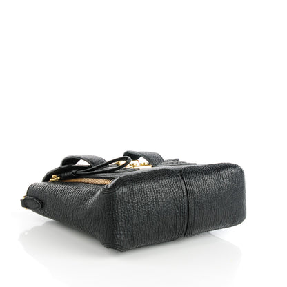 3.1 Phillip Lim 3.1 Textured Calfskin Mini Pashli Satchel Black 4 of 9