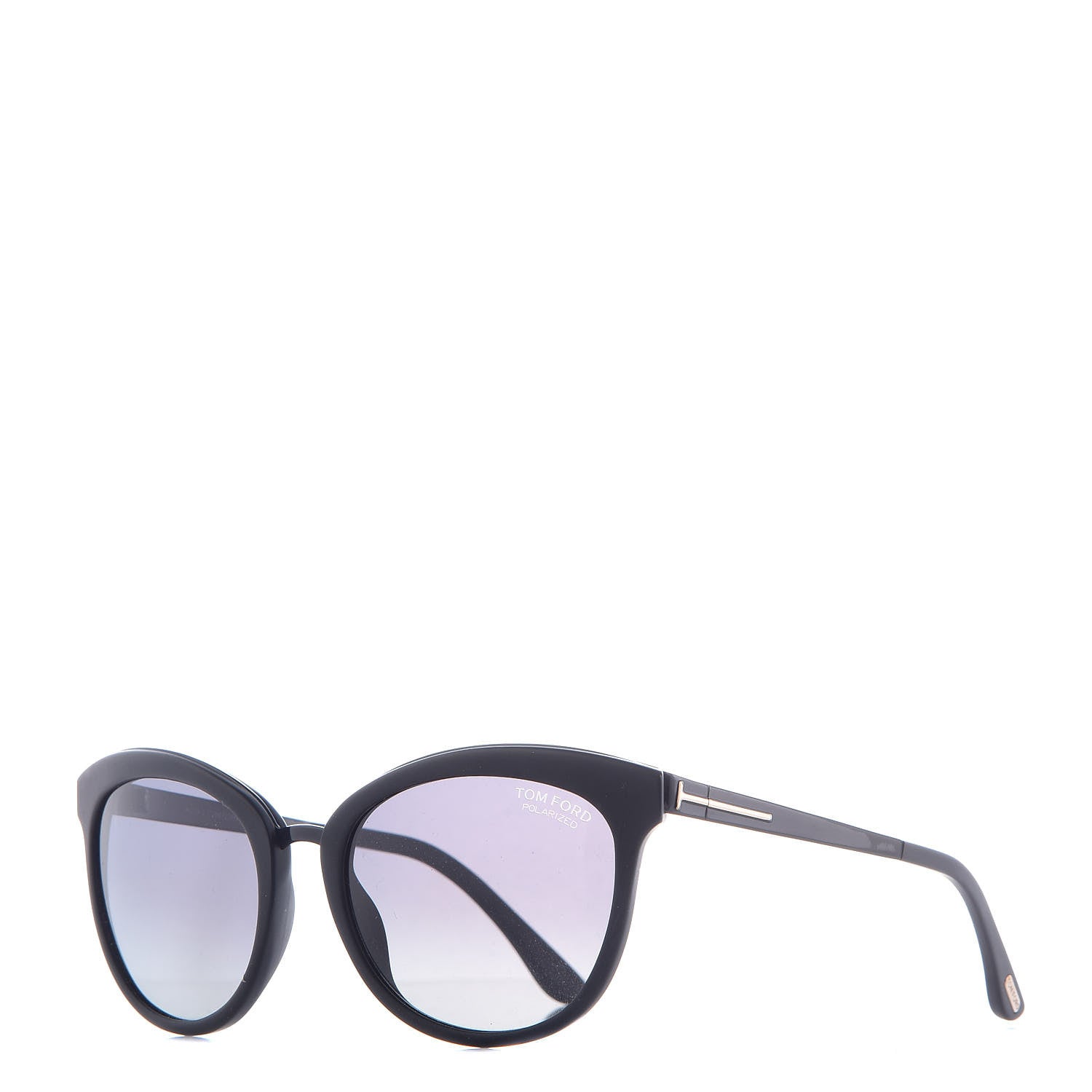 Tom Ford Emma Cat Eye Polarized Sunglasses TF461 Black 1 of 8