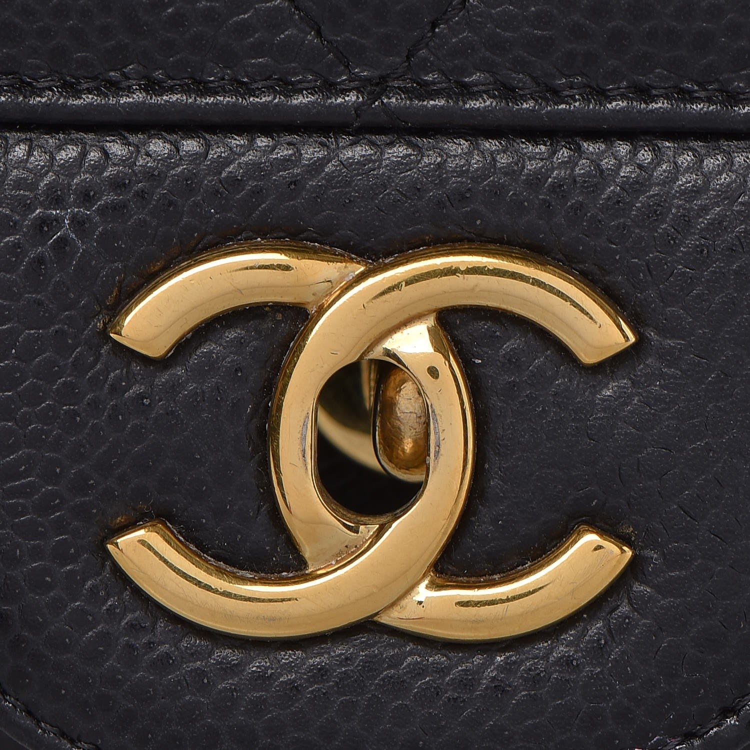Chanel Caviar Quilted Jumbo Double Flap Black 12 of 16