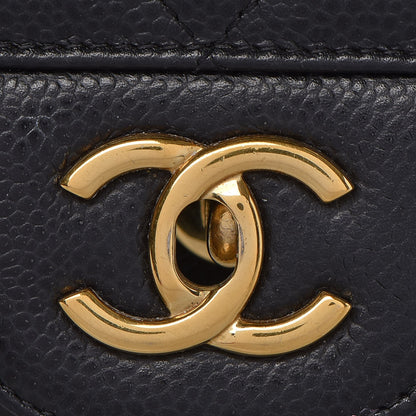 Chanel Caviar Quilted Jumbo Double Flap Black 12 of 16