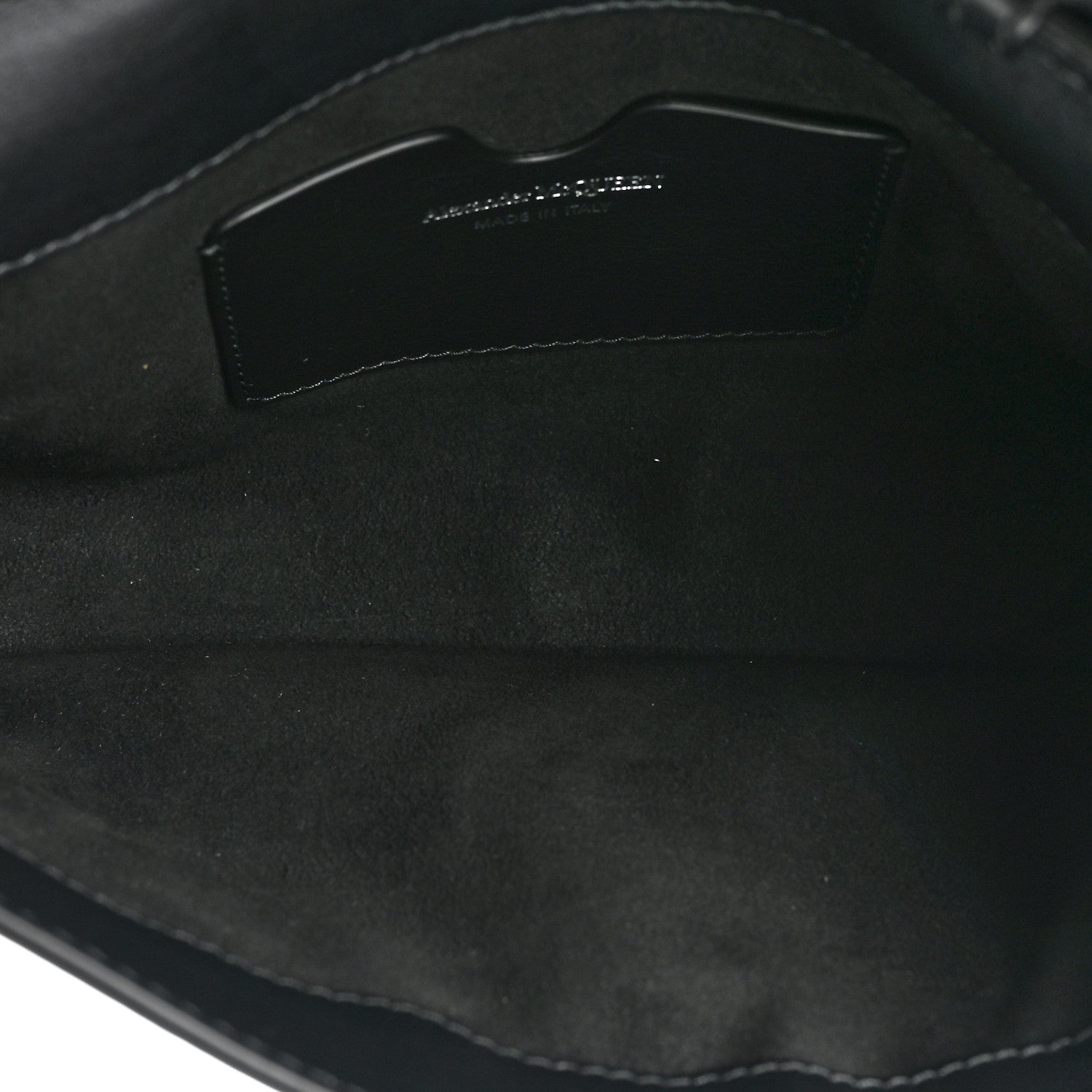 Alexander McQueen Calfskin The Story Shoulder Bag Black Pink 5 of 8