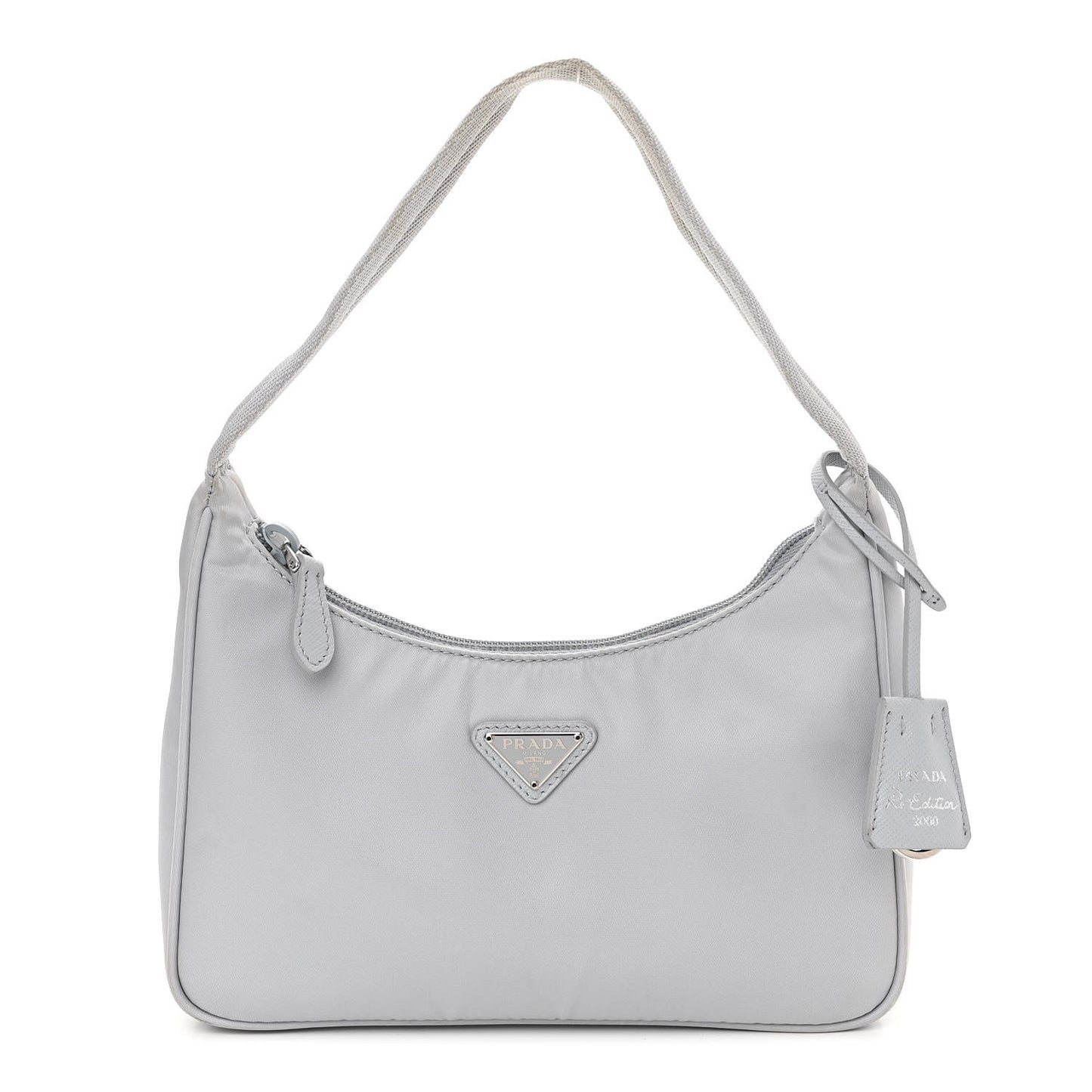 Tessuto Nylon Mini Re-Edition 2000 Bag Fiordaliso