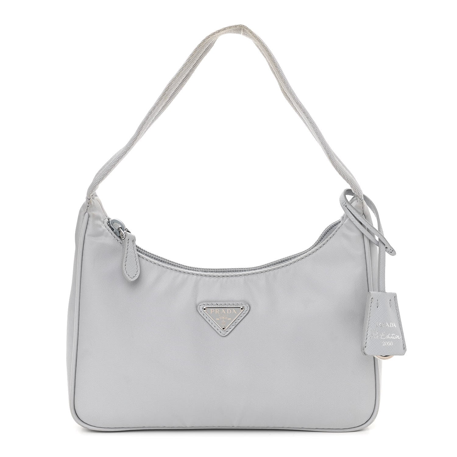 Prada Tessuto Nylon Mini Re-Edition 2000 Bag Fiordaliso 1 of 11