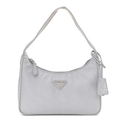 Prada Tessuto Nylon Mini Re-Edition 2000 Bag Fiordaliso 1 of 11