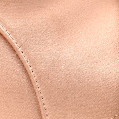 Christian Dior Satin Crystal Mini Saddle Bag Powder Beige 11 of 13