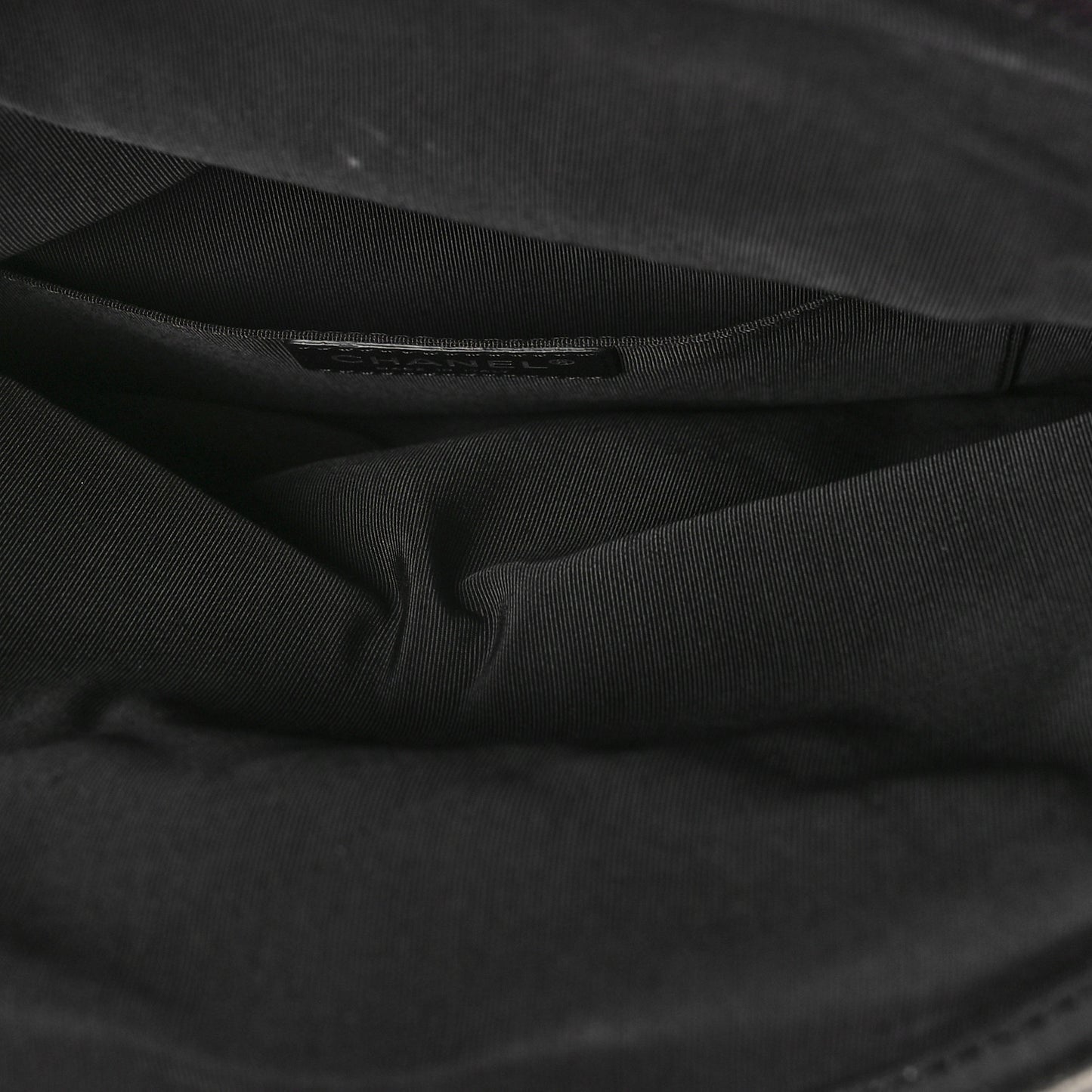 Lambskin Quilted Frame Clasp Flap Clutch Black