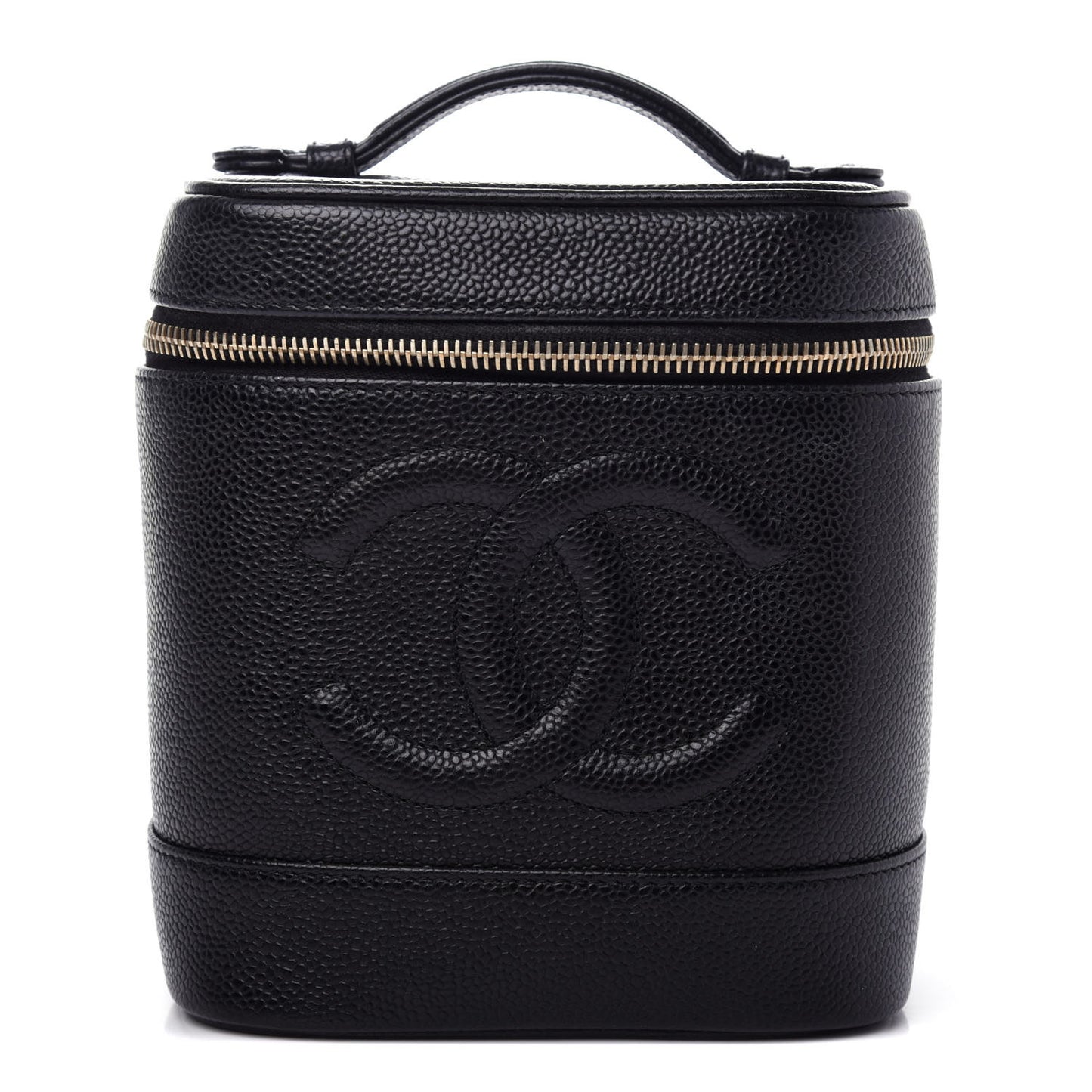 Caviar Cosmetic Vanity Bag Black