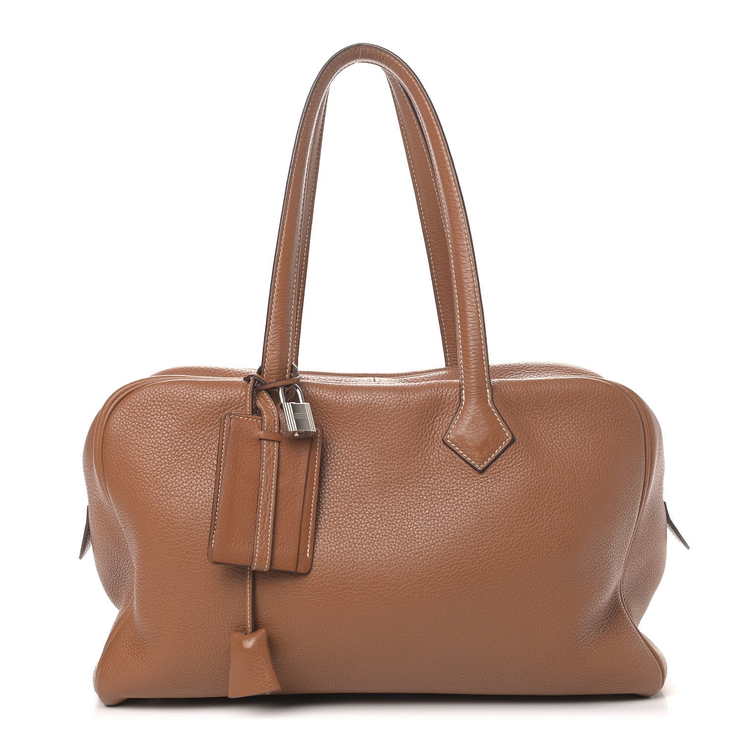 Hermes Taurillon Clemence Victoria II 35 Gold 1 of 8