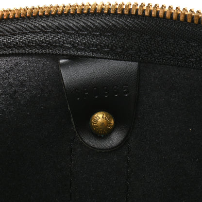 Louis Vuitton Epi Keepall 55 Black 7 of 9