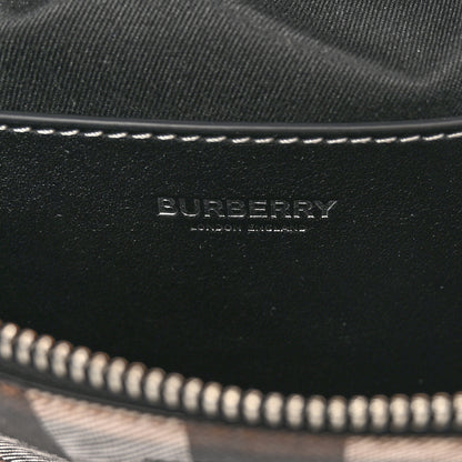 Burberry E-canvas Check Bum Bag Dark Birch Brown 6 of 10
