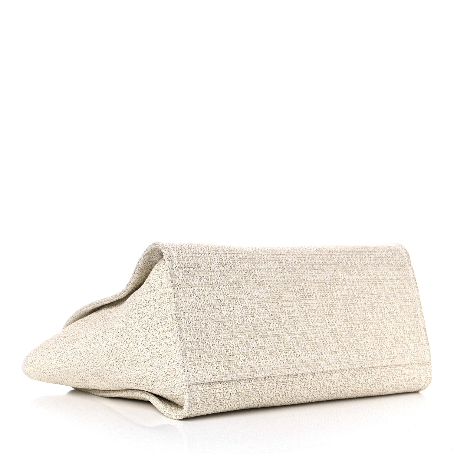 Chanel Lurex Boucle Medium Deauville Tote White 4 of 11