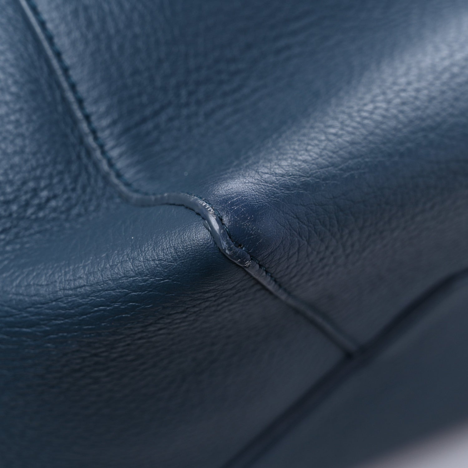 Celine Grained Calfskin Small Horizontal Cabas Phantom Slate 8 of 11