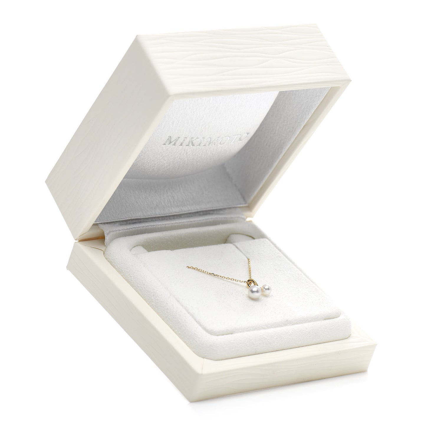 18K Yellow Gold Akoya Pearl 4-5mm Pendant Necklace