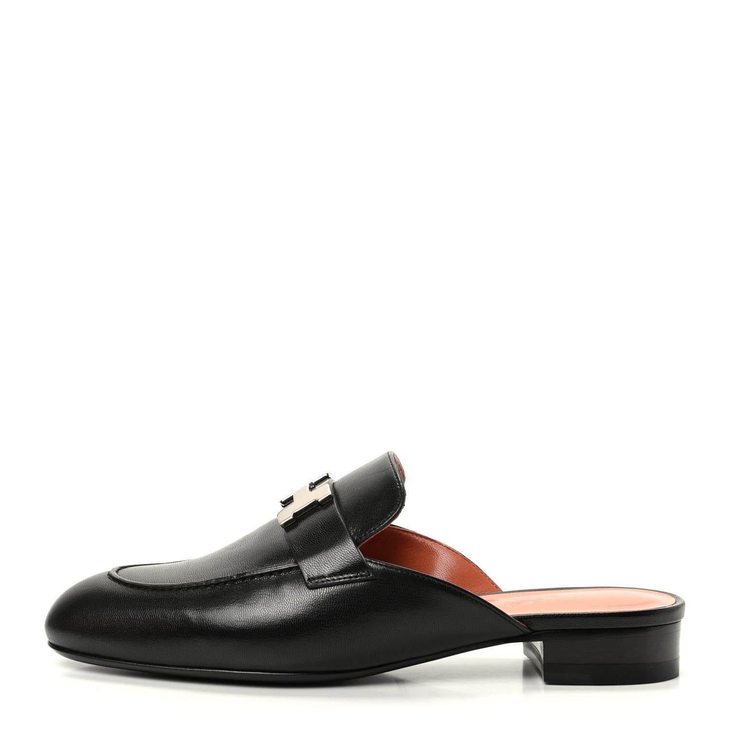 Hermes Goatskin Trocadero Mule 37.5 Black 1 of 11