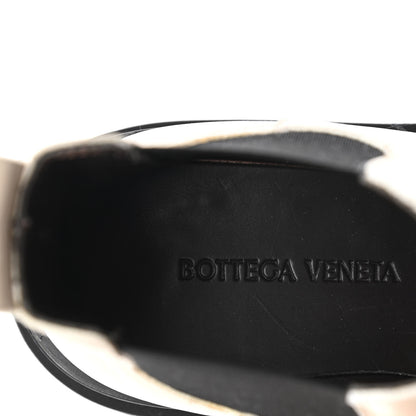 Bottega Veneta Calfskin The Lug Cropped Chelsea Boots 36 Sea Salt 7 of 9
