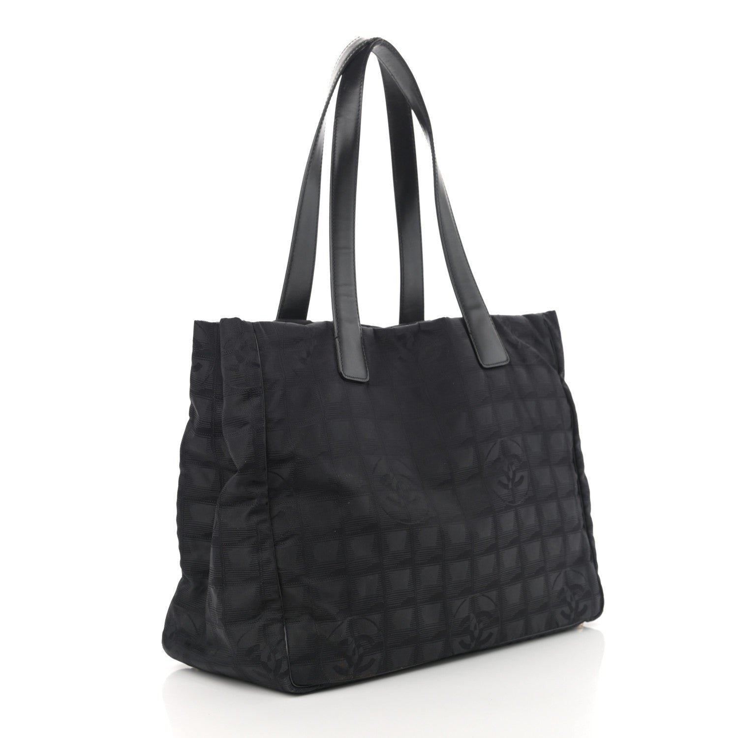 Chanel Nylon Medium Travel Tote Black 3 of 11
